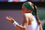 Teniss, French Open fināls: Jeļena Ostapenko - Simona Halepa - 7