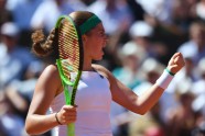 Teniss, French Open fināls: Jeļena Ostapenko - Simona Halepa - 16