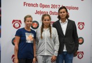 Teniss, Jeļenas Ostapenko preses konference - 16