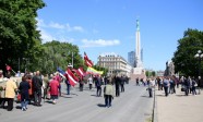 "Latvijas Politiski represēto apvienības" rīkotais atceres gājiens - 16