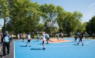 Kristaps Porziņģis atklāj basketbola laukumu Liepājā - 1