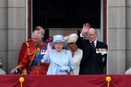 Krāsu maršs Londonā par godu karalienei Elizabetei II