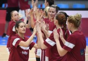 Basketbols, Eiropas čempionāts sievietēm: Latvija - Beļģija
