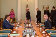 Māris Kučinskis tiekas ar NATO ģenerālsekretāru Jensu Stoltenbergu - 1