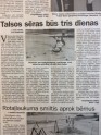 Laikraksti 1997. gadā pēc Talsu traģēdijas - 34
