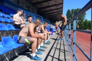 Bobslejs: Latvijas bobslejistu treniņnometne Ventspilī