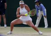 Teniss, Vimbldonas čempionāts: Jeļena Ostapenko - Kamila Džordži - 6