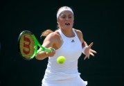 Teniss, Vimbldonas čempionāts: Jeļena Ostapenko - Jeļina Svitoļina - 4