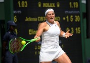 Teniss, Vimbldonas čempionāts: Jeļena Ostapenko - Jeļina Svitoļina - 9