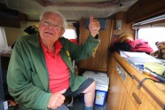 81 gadu vecs vācietis ar traktoru aizbrauc līdz Sanktpēterburgai - 5
