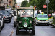 81 gadu vecs vācietis ar traktoru aizbrauc līdz Sanktpēterburgai - 7