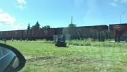 Vilciena avārija ar automašīnu Liepājā - 11