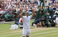 Teniss, Federers triumfē Vimbldonā - 3