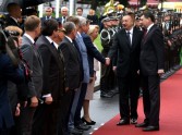 Valsts prezidents sagaida Azerbaidžānas prezidentu - 7
