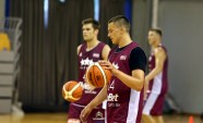 Latvijas basketbola izlases atklātais treniņš un preses konference - 2