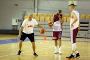 Latvijas basketbola izlases atklātais treniņš un preses konference - 7