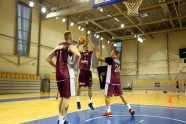Latvijas basketbola izlases atklātais treniņš un preses konference - 26