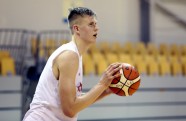 Latvijas basketbola izlases atklātais treniņš un preses konference - 28