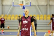 Latvijas basketbola izlases atklātais treniņš un preses konference - 30