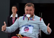 Paralimpiskais sports, Aigars Apinis izcīna sudrabu vieglatlētikas čempionātā diska mešanā - 10