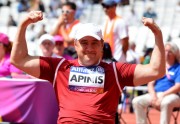 Paralimpiskais sports, Aigars Apinis izcīna sudrabu vieglatlētikas čempionātā diska mešanā - 18