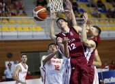 Basketbols, EČ: Latvijas U-20 puišu basketbola izlase pret Spānijas U-20 puišu basketbola izlasi - 1