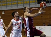 Basketbols, EČ: Latvijas U-20 puišu basketbola izlase pret Spānijas U-20 puišu basketbola izlasi - 17