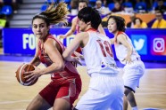 Latvijas U-19 sieviešu basketbola izlase spēlē pret Dienvidkoreju - 3