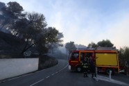 Meža ugunsgrēks Francijas dienvidos - 2
