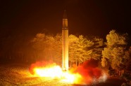 Ziemeļkorejā līksmo par jaunās raķetes izmēģinājumu - 12