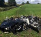 'Ferrari' avārija Anglijā - 1