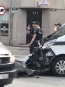 Trīs automašīnu avārija Rīgā - 1
