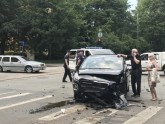 Trīs automašīnu avārija Rīgā - 4