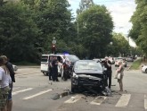 Trīs automašīnu avārija Rīgā - 7