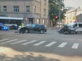Trīs automašīnu avārija Rīgā - 10