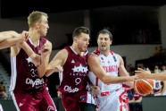 Basketbols, pārbaudes spēle: Latvija - Gruzija - 4