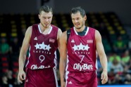 Basketbols, pārbaudes spēle: Latvija - Gruzija - 6