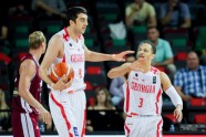 Basketbols, pārbaudes spēle: Latvija - Gruzija - 7