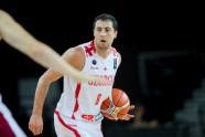 Basketbols, pārbaudes spēle: Latvija - Gruzija - 13