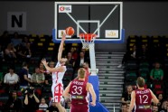 Basketbols, pārbaudes spēle: Latvija - Gruzija - 21