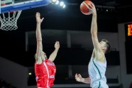 Basketbols, pārbaudes spēle: Lietuva - Gruzija - 4