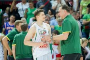 Basketbols, pārbaudes spēle: Lietuva - Gruzija - 8