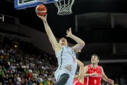 Basketbols, pārbaudes spēle: Lietuva - Gruzija - 9