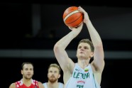 Basketbols, pārbaudes spēle: Lietuva - Gruzija - 12