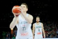 Basketbols, pārbaudes spēle: Lietuva - Gruzija - 13