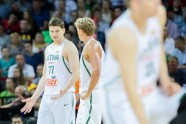 Basketbols, pārbaudes spēle: Lietuva - Gruzija - 14