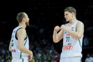Basketbols, pārbaudes spēle: Lietuva - Gruzija - 15