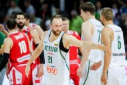 Basketbols, pārbaudes spēle: Lietuva - Gruzija - 21