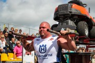 Spēka vīru sacensības: Latvijas spēkavīru čempionāta posms Ventspilī