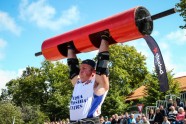 Spēka vīru sacensības: Latvijas spēkavīru čempionāta posms Ventspilī